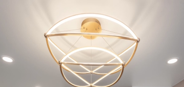 Фото натяжного потолка в Москве